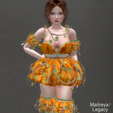 * Sabrina * Orange Outfit *
