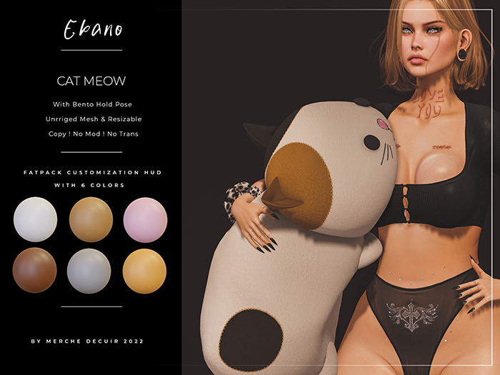 Ebano-Cat Meow(CHOCOLATE)