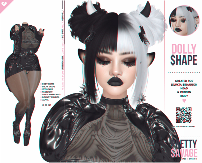 Pretty$avage - Dolly Shape