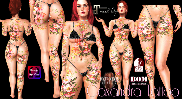 ADORABLE BODY SET TATTOO 