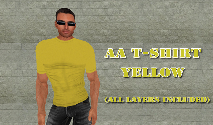 AA T-SHIRT YELLOW