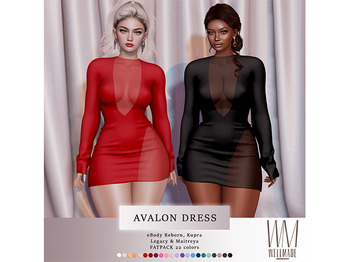 [WellMade] Avalon Dress 