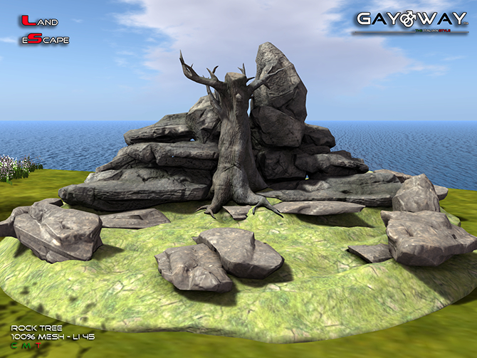 LAND-ESCAPE ROCK TREE