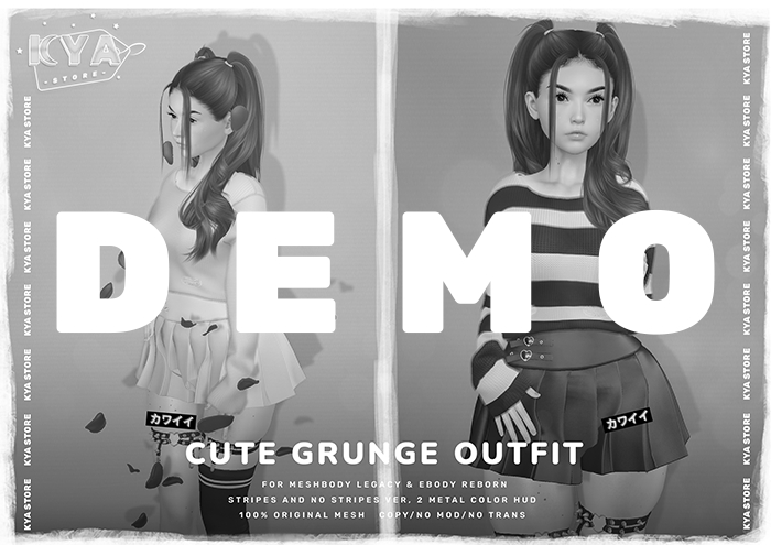 -KYA store- Cute Grunge Outfit - DEMO