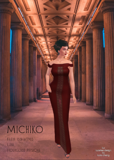 LUZ - Michiko red - box