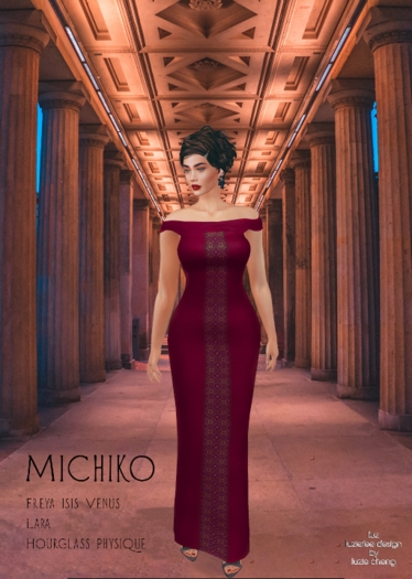 LUZ - Michiko pink - box