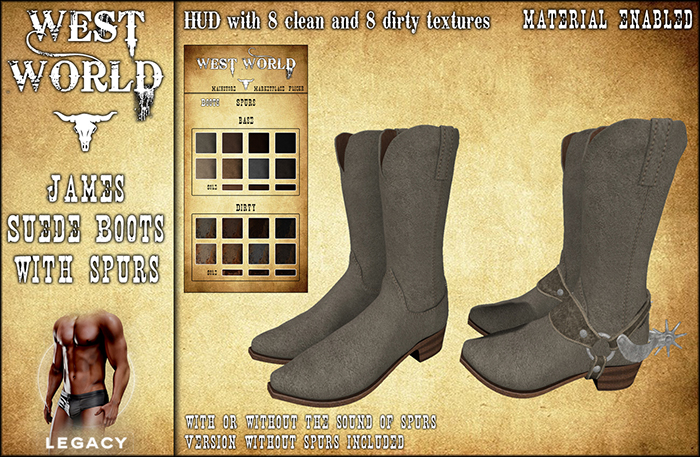 #WW# James Suede Boots [Legacy M]