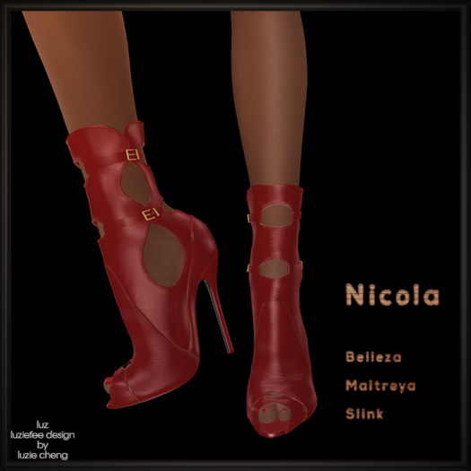 LUZ - Nicola calm red - box