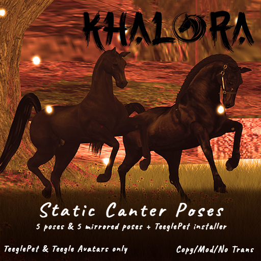 Khalora - Static Canter Poses