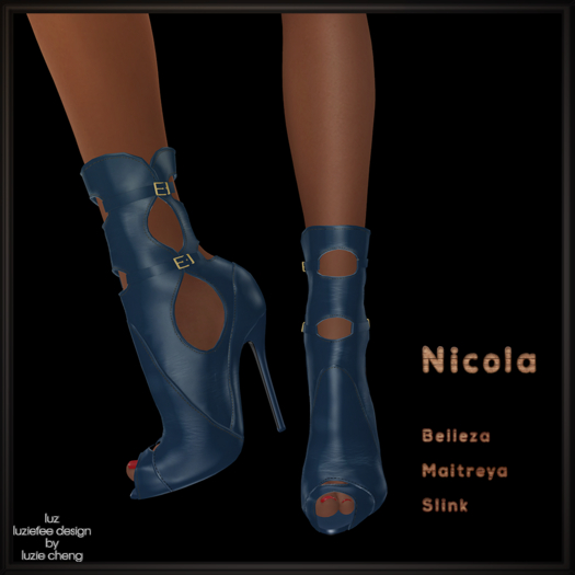 LUZ - Nicola blue - box