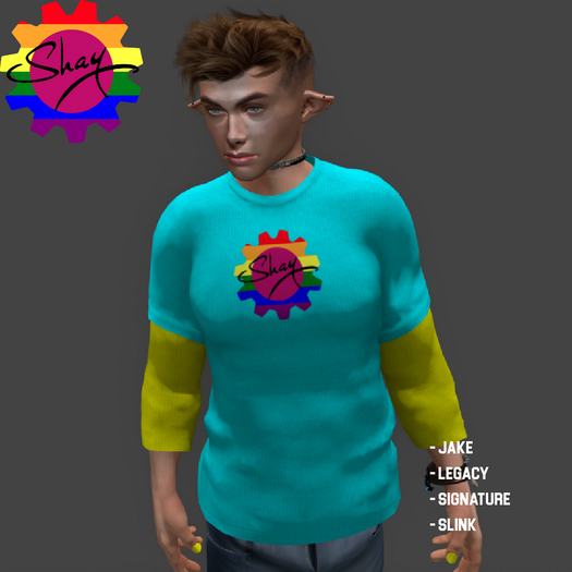 Shay-Gear Logo 2-in-1 Tee