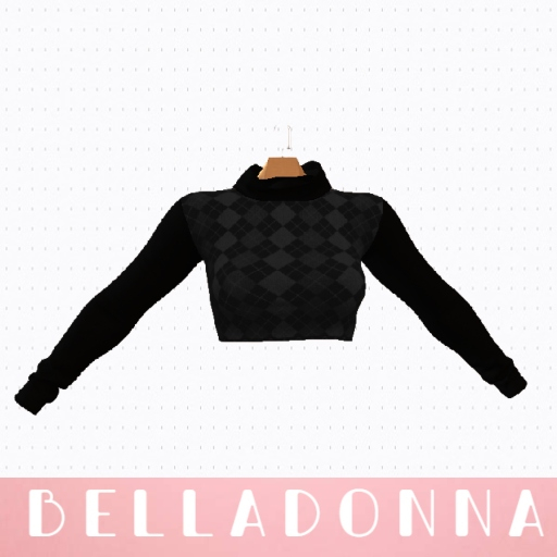 BELLADONNA - Sara Sweater BLACK