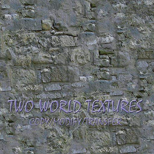 Stone Wall Damp Bluish Seamless Texture