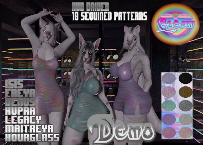 DEMO GLEAM: Verve Mini Dress