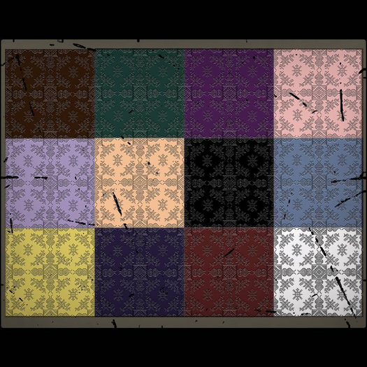 [PdW Bat] Embossed Wallpaper (textures)