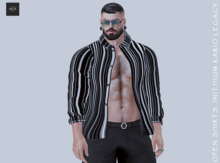 ::.ALEX.::INITHIUM KARIO/LEGACY OPEN SHIRTS BLACK 