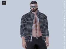  ::.ALEX.::INITHIUM KARIO/LEGACY OPEN SHIRTS BLACK