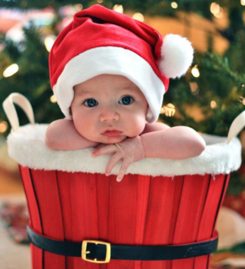 TEXTURE CHRISTMAS BABY -NAVIDAD BEBE