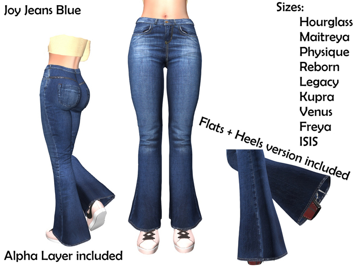 -DD-design Joy Jeans Blue