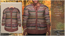 R2A- CARDIGAN AUTUMN RED