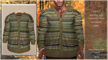 R2A- CARDIGAN AUTUMN GREEN