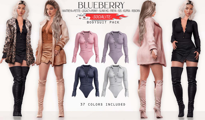 Blueberry - Socialite - Bodysuits - DEMO