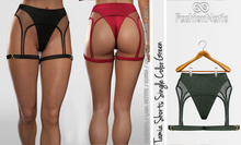 Tamia Shorts Green - Maitreya Lara, Lara Petite, Kupra, Legacy, Reborn, Juicy - FashionNatic