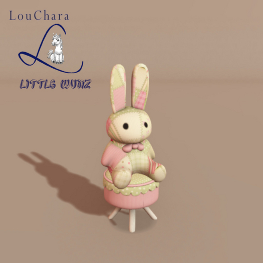 LouChara Little Wunz Heartstring Bunny
