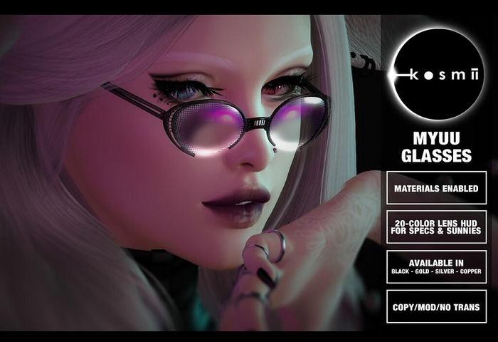 kosmii :: Myuu Glasses [silver] [boxed]