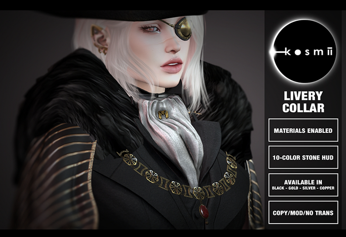 kosmii :: Livery Collar [black] [boxed]