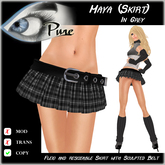 << PURE >> Maja (Skirt) in Grey [inworld price 99L$]