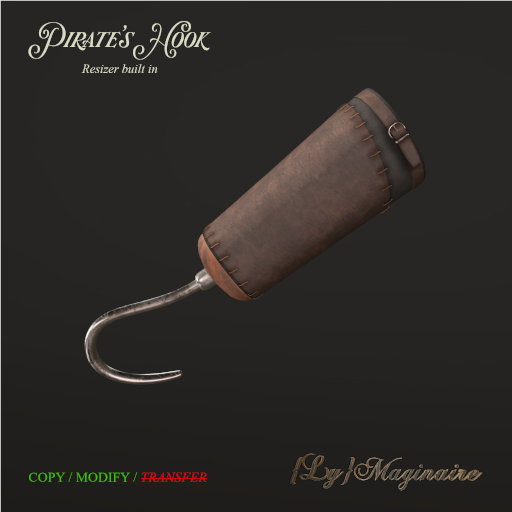 {Ly}Maginaire~DEMO Pirate's hook Package (ADD)