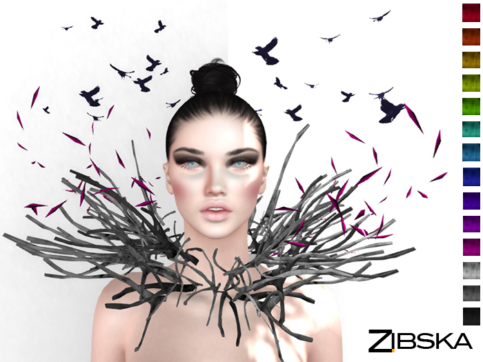Zibska ~ Silvius color change collar