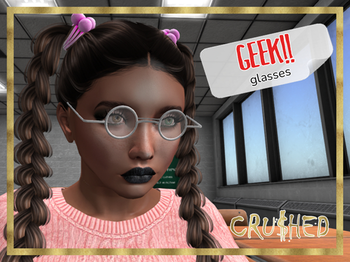 GEEK!! Glasses @ CRU$HED