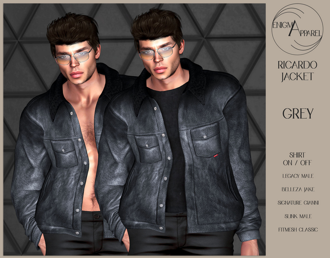 [EN] Ricardo Jacket Grey