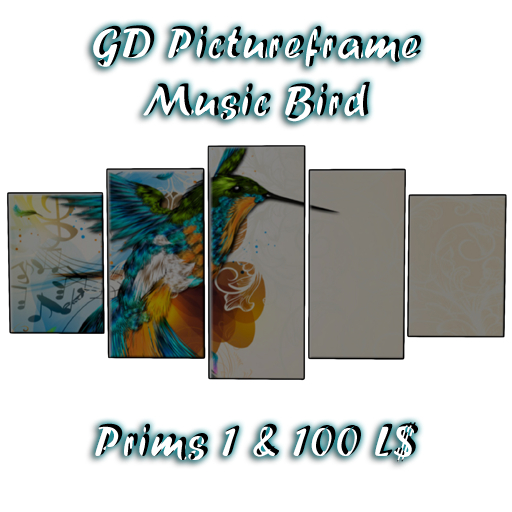 GD Picture frameMusic Bird
