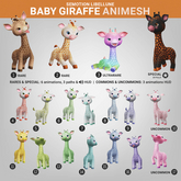 SEmotion Libellune Baby Giraffe Animesh #8
