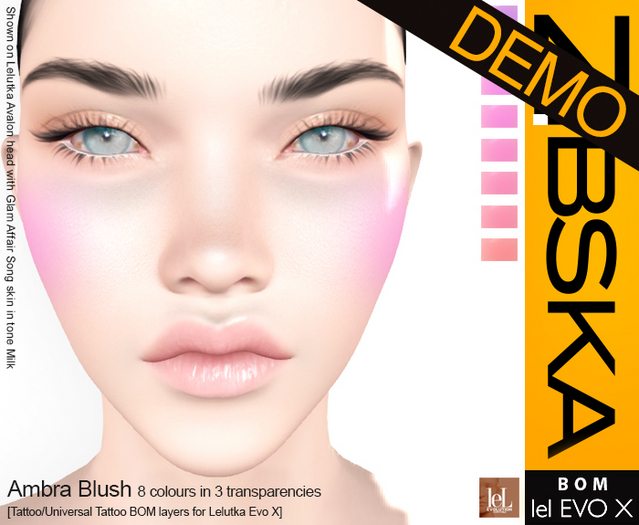 Zibska Evo X ~ Ambra Blush Demo