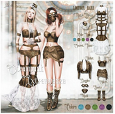 Belle Epoque { Steampunk Extravaganza } Mask Green