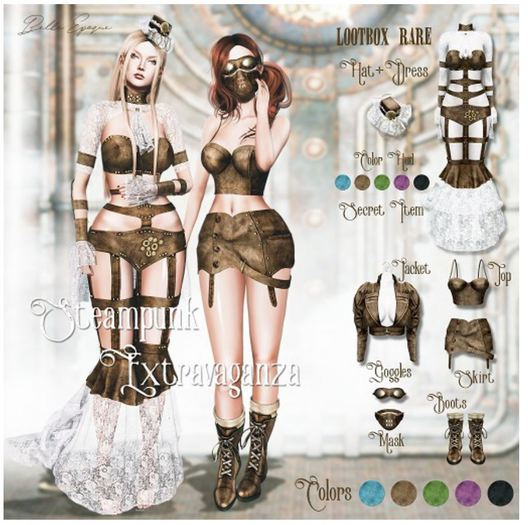 Belle Epoque { Steampunk Extravaganza } Mask Purple