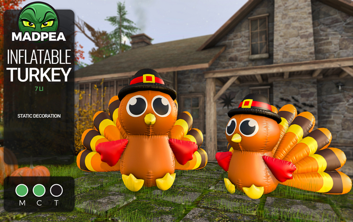MadPea Inflatable Turkey