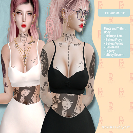 RD FULLPERM - TOP - 50% OFF