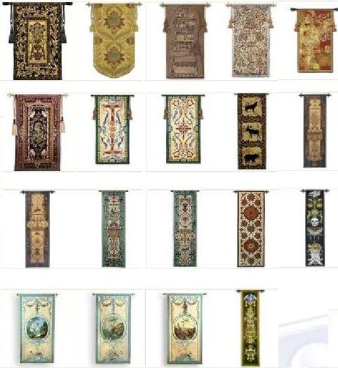 @MA@ TEXTURES Ornamental Wall Tapestry 1