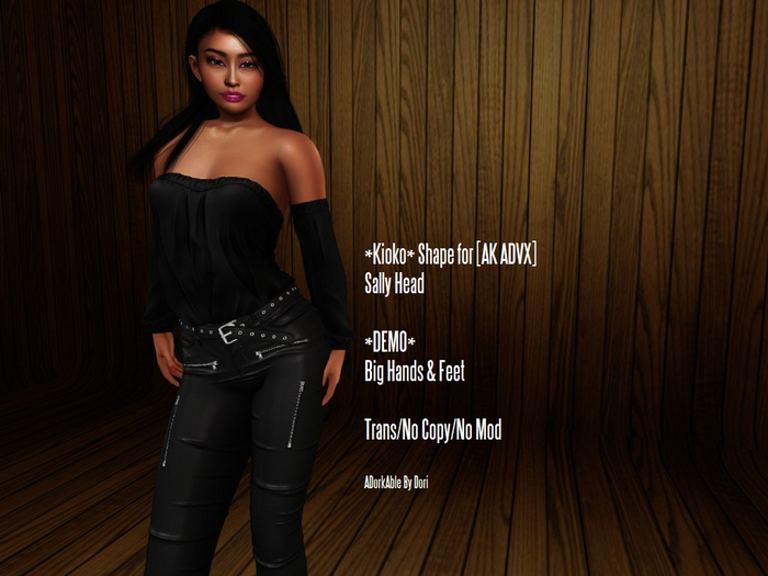 Second Life Marketplace - *Kioko*-Shape [AK ADVX] Sally Head *DEMO*