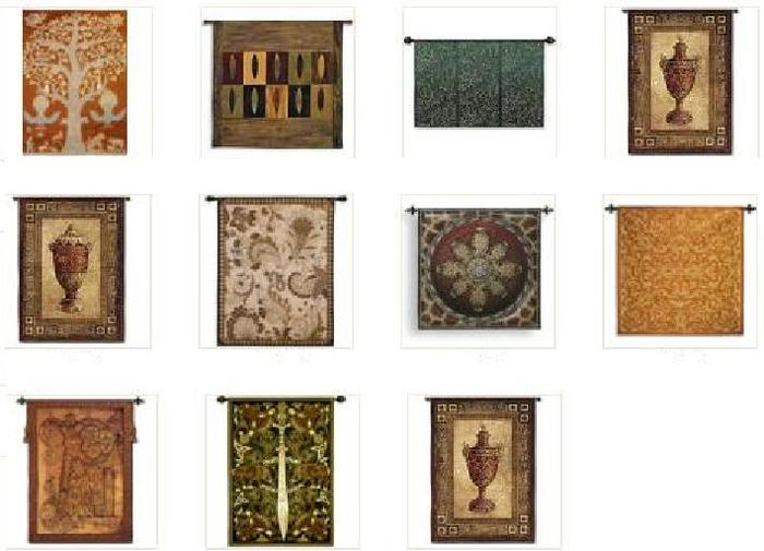 @MA@ TEXTURES Ornamental Wall Tapestry 2
