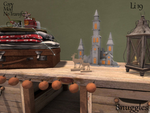 Christmas Suit case Table By Snuggles