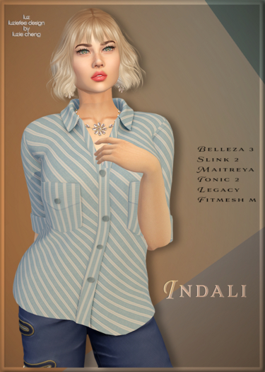 LUZ - Indali blue - box