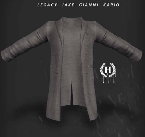 [H.] Marc Coat GRY- UNPACK