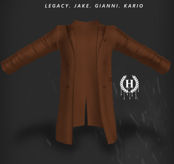 [H.] Marc Coat BRN - UNPACK