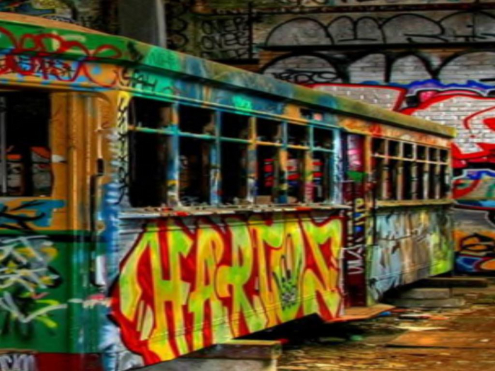 Graffiti Subway Texture